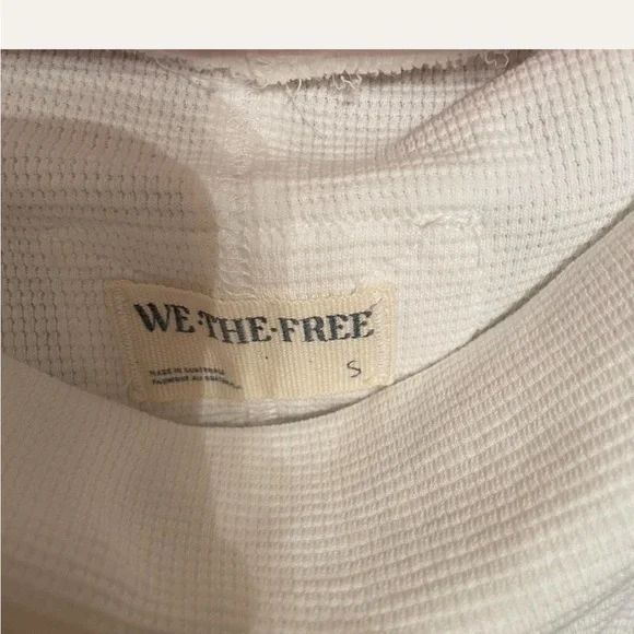 We The Free Cream Long Sleeve Top - Picture 3 of 7